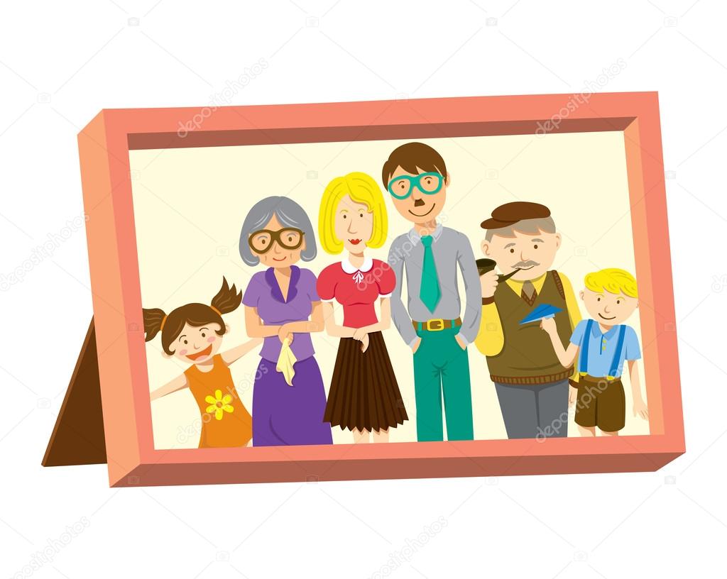 portrait frame clipart