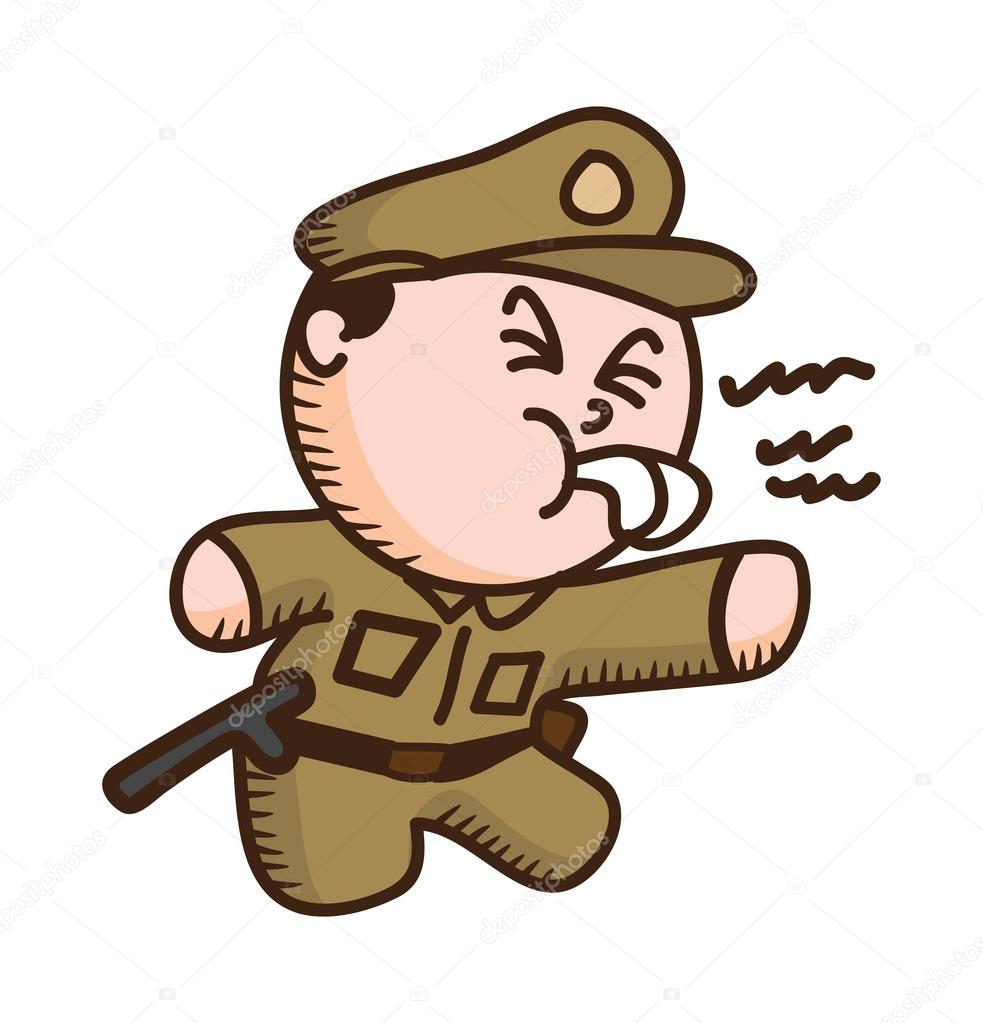 Policeman cartoon Stock Vector Image by ©mhatzapa #38228773