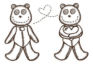 oyuncak ayı oyuncak bebek