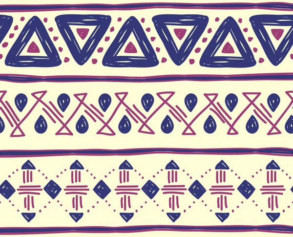 Motivo tribal tradicional — Vector de stock