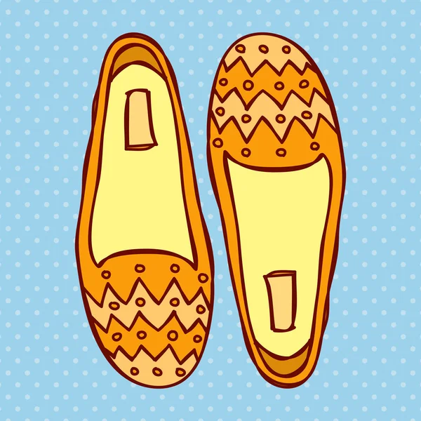 Винтажная обувь — стоковый вектор