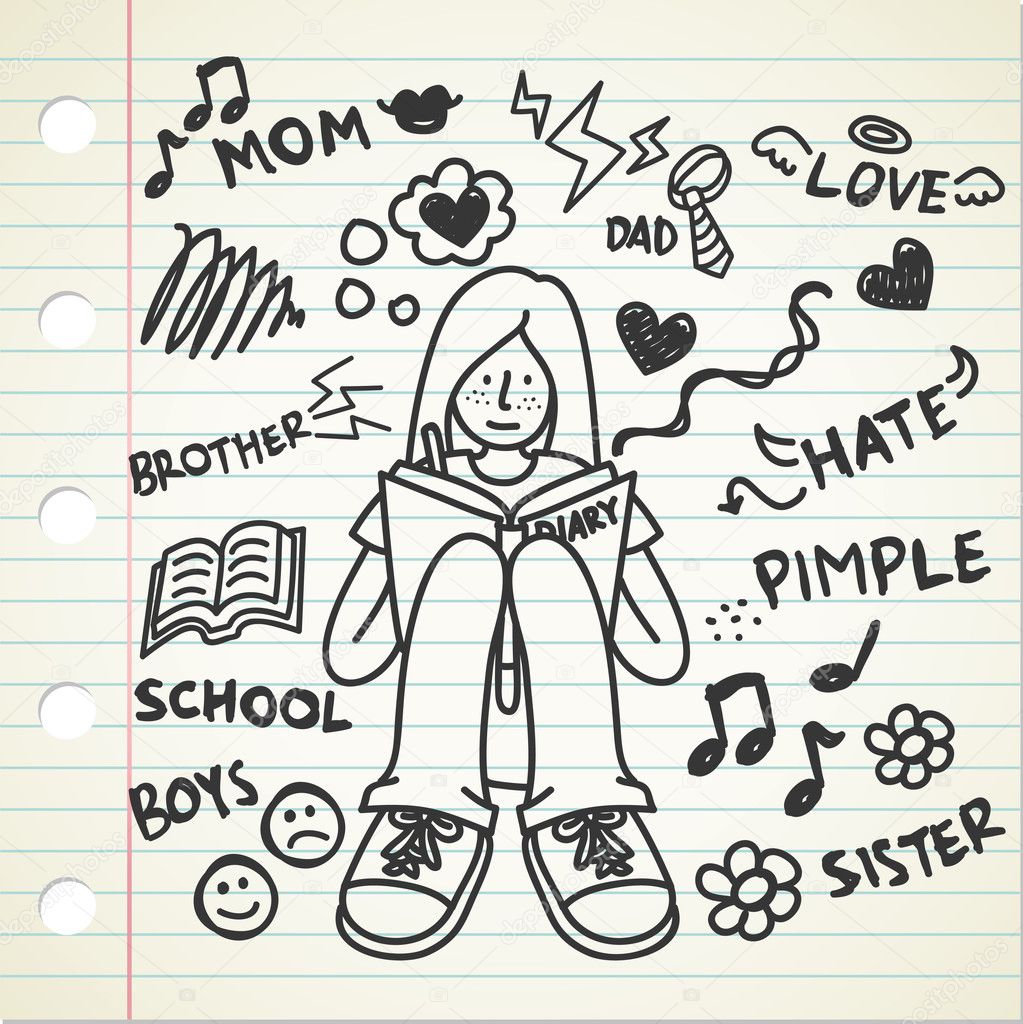 Doodle art history image