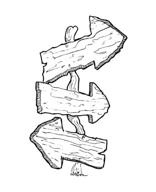 yarım yamalak ahşap tahta