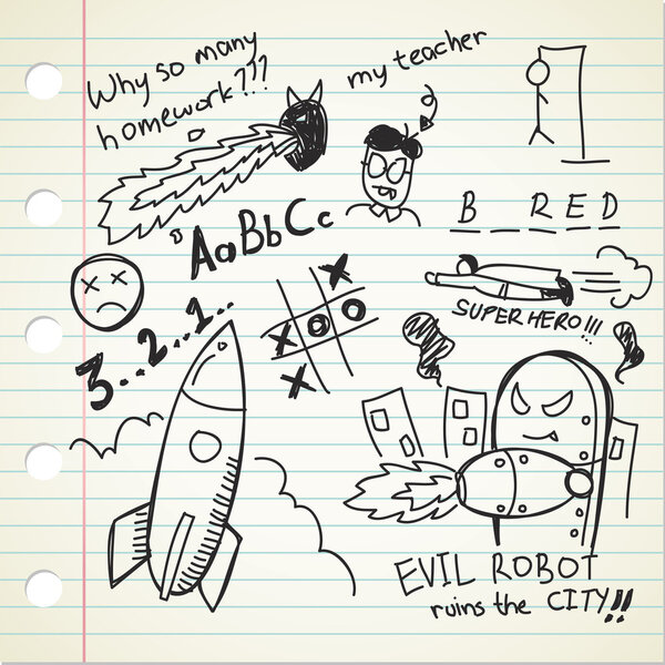 Ручная работа на бумаге
