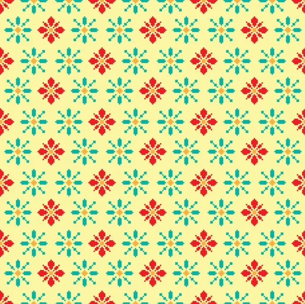 Pixel patroon — Stockvector