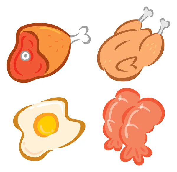 Set of food icon — Stock Vector