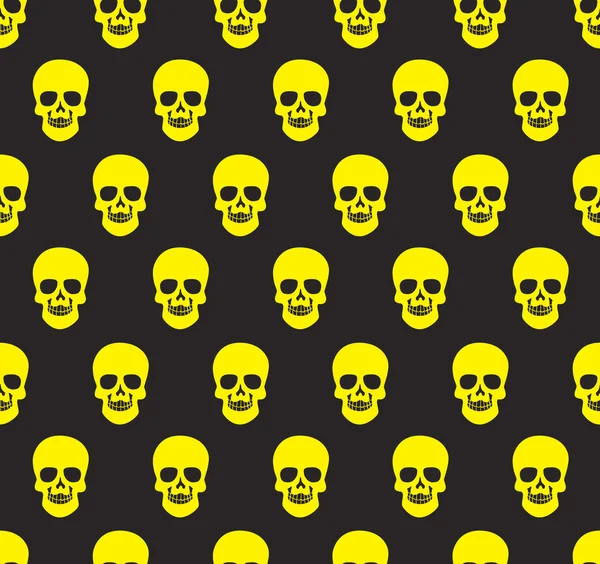 Skull background — Stock Vector