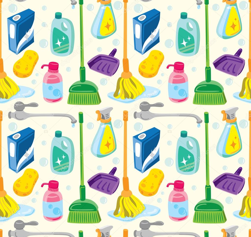Cleaning kit background