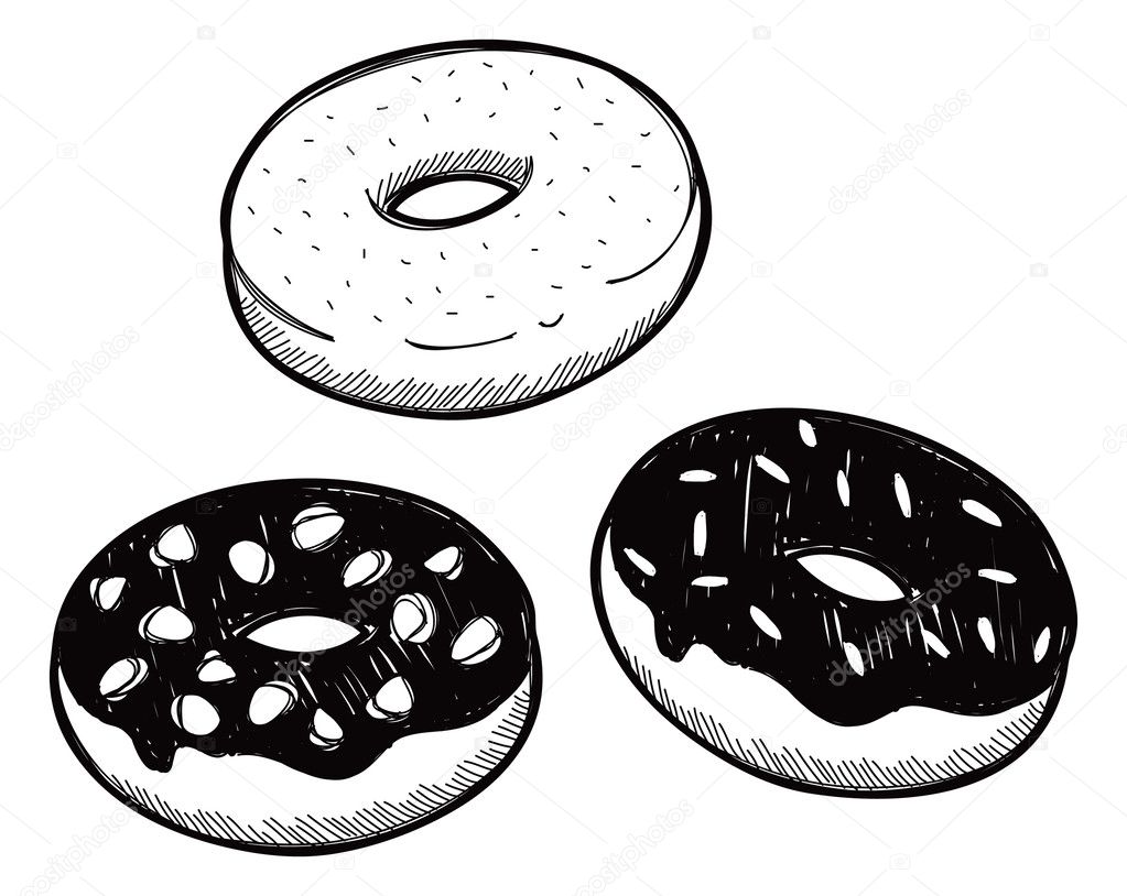 Set of donut
