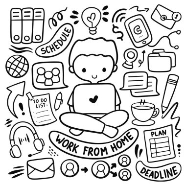 Ev Kavramından Çalışma Doodle Ayarları