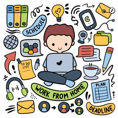 Ev Kavramından Çalışma Doodle Ayarları