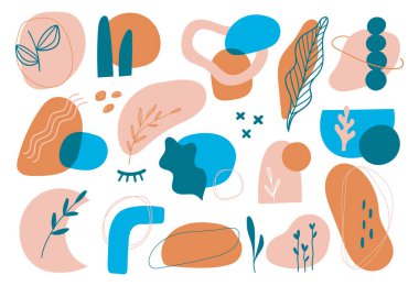 soyut şekil ögesi ayarlandı 