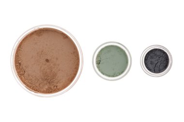 Mineral make-up isolated clipart