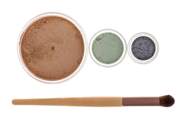 Mineral make-up isolated — Stock Photo, Image