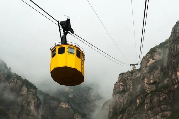 Lanovka na Montserrat — Stock fotografie