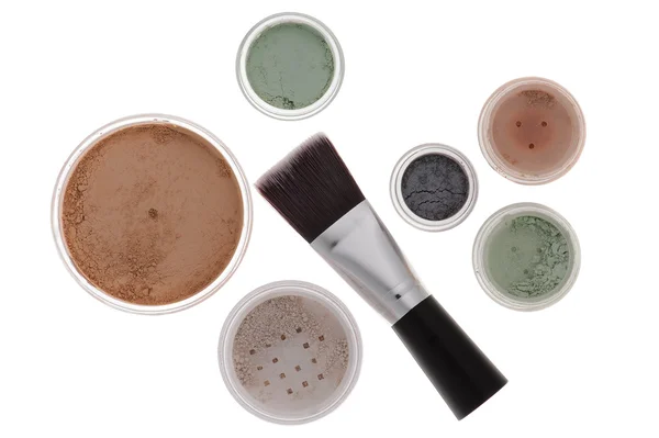 Mineral make-up isolated — Stock Photo, Image