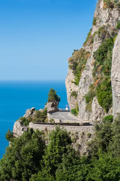 Amalfi coast road — Stock Photo, Image
