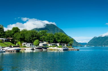 lake Lugano, İtalya