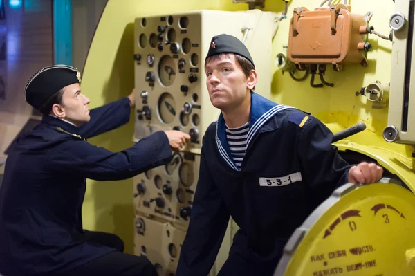 USSR submarine sailors — Stock Photo, Image