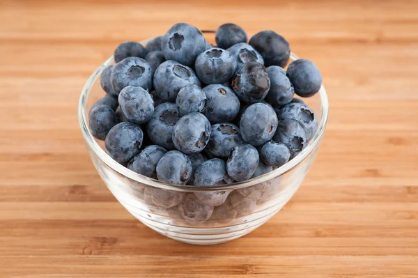 Blueberries in bowl — Stock Photo, Image