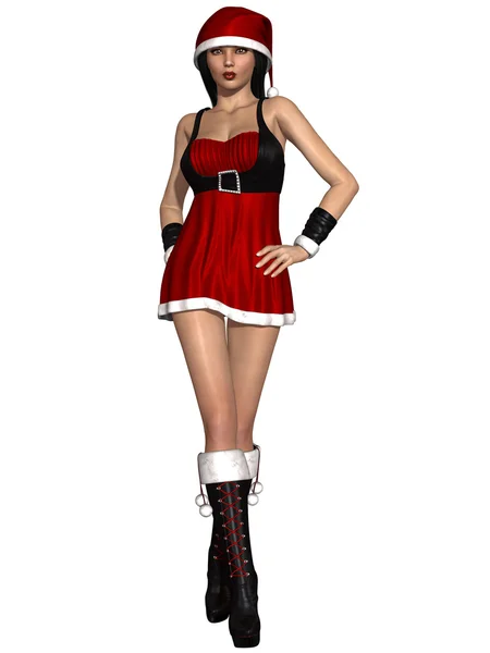 Sexy chica de Santa — Foto de Stock