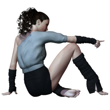 güzel dans eden kız