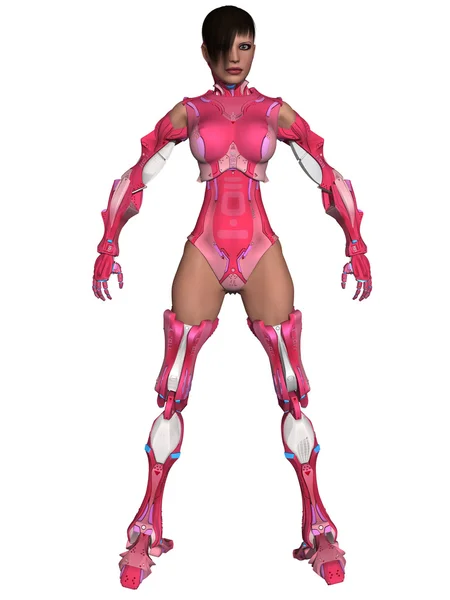 Female Cyborg — Stock Photo, Image