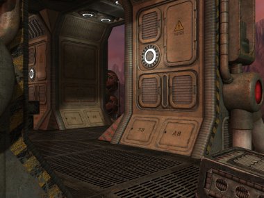 mistik bilim-kurgu arka plan