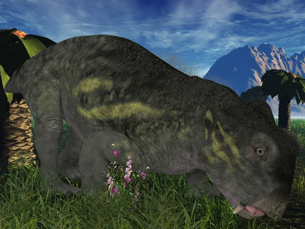 Lystrosaurus- 3D Dinosaur — Stock Photo, Image