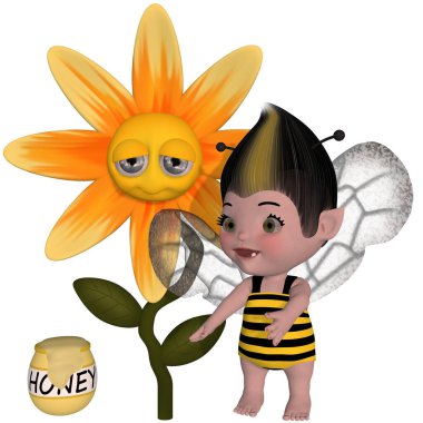 Bir çizgi roman figürünün 3d çizimi