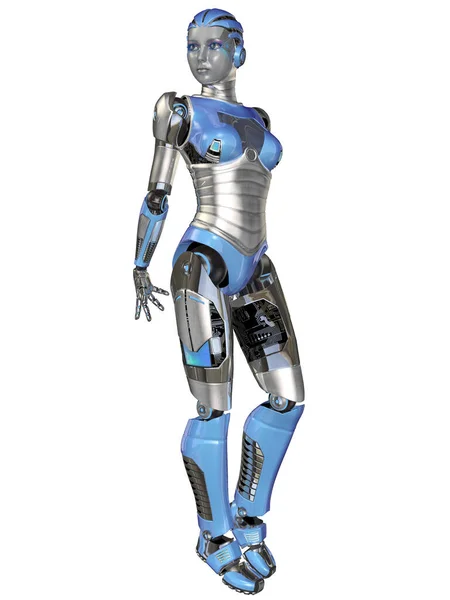 Illustration Robot Féminin — Photo