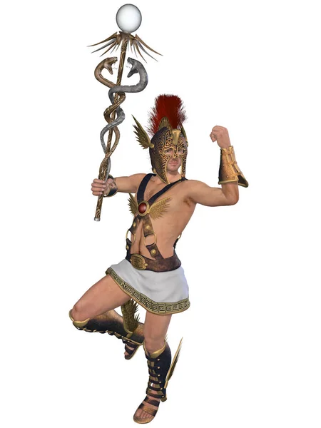 Illustration Man Roman Fantasy Uniform — Stockfoto