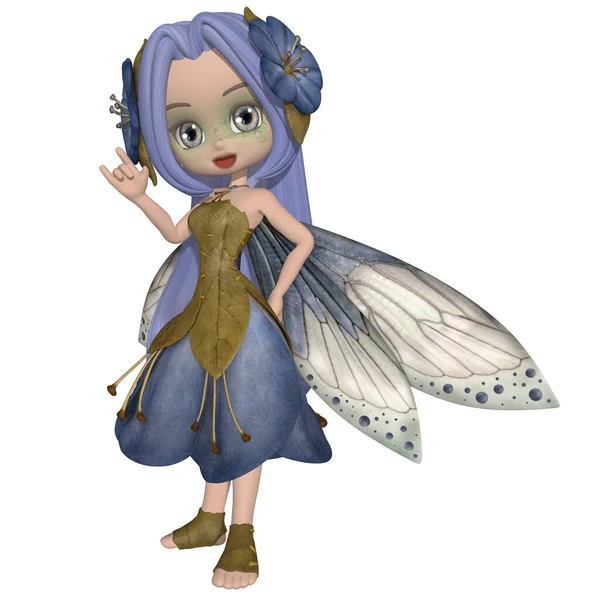 Illustration Cute Toon Fairytale Figure — Stock Photo, Image