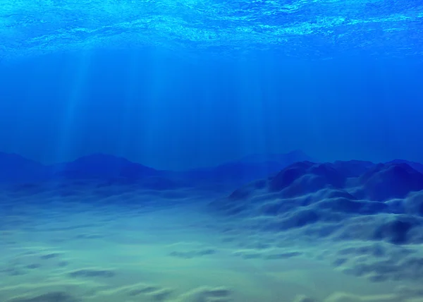 Undervattensbakgrund — Stockfoto