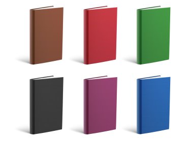 kitap kapakları kümesi