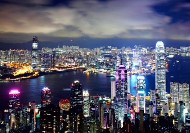 Hong Kong'dan victoria peak