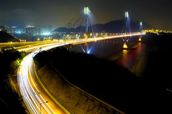 Мост в Гонконге — стоковое фото