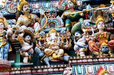 Hindu tapınağı heykeli