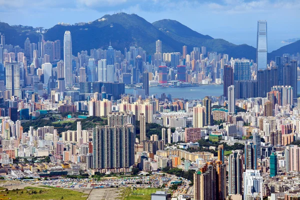 Downtown of Hong Kong city — Stock Photo, Image