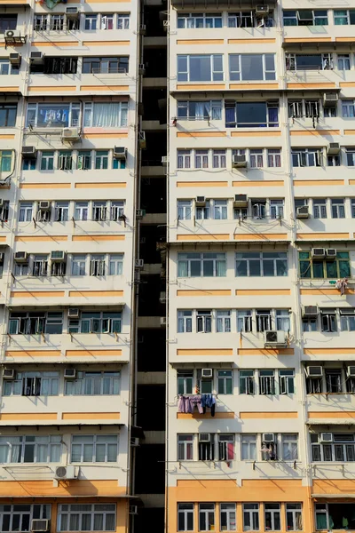 Hong kong edifício velho — Fotografia de Stock