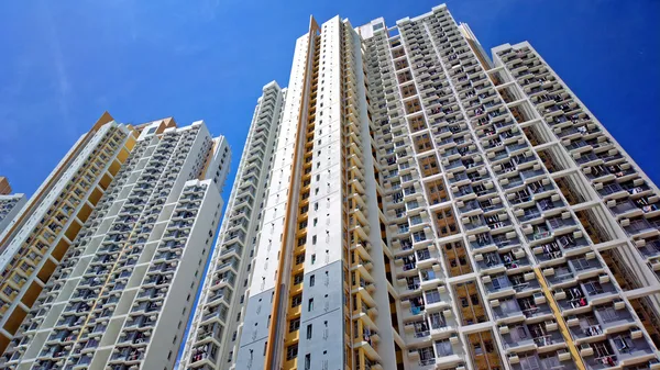 Openbare appartementshuis in hong kong — Stockfoto