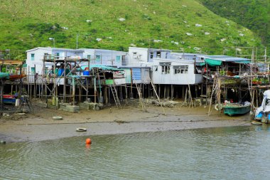 hong Kong Tai o balıkçı köyü