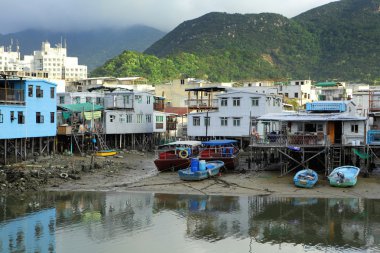 hong Kong Tai o balıkçı köyü