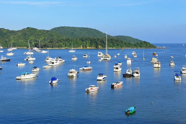 Yates en la bahía — Foto de Stock