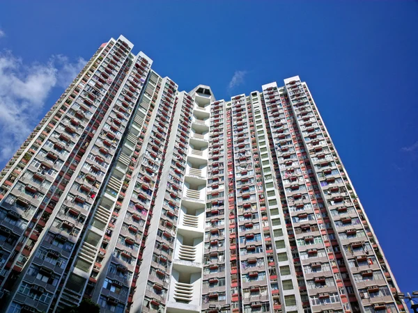 Mehrfamilienhaus in Hongkong — Stockfoto