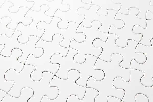 Puzzle branco — Fotografia de Stock