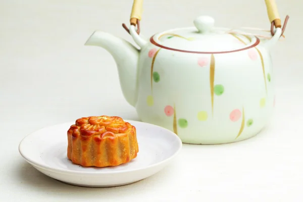 Moon cakes for Chinese Mid autumn festival — Stock Photo, Image