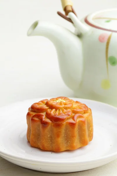 Moon cakes for Chinese Mid autumn festival — Stock Photo, Image