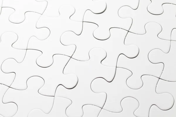 White puzzle — Stock Photo, Image