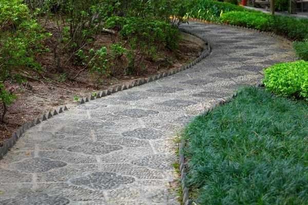 Camino en el jardín chino — Foto de Stock